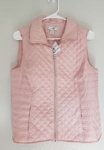 Nwt Christopher & banks. Small pink vest